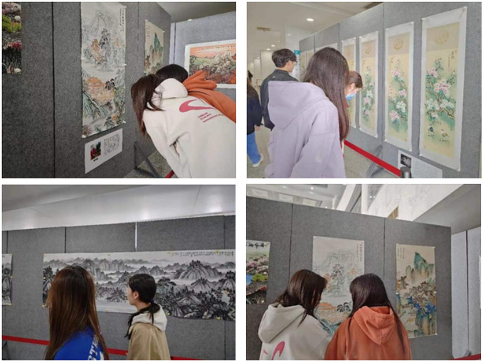 浸潤藝術(shù)之韻，涵養(yǎng)時(shí)代之美——我院組織師生參觀“尚美·潤心 新中國名家畫展”文化研學(xué)交流活動(dòng)